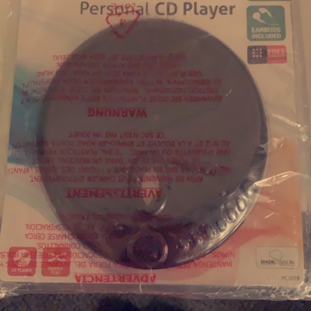 GPX CD player